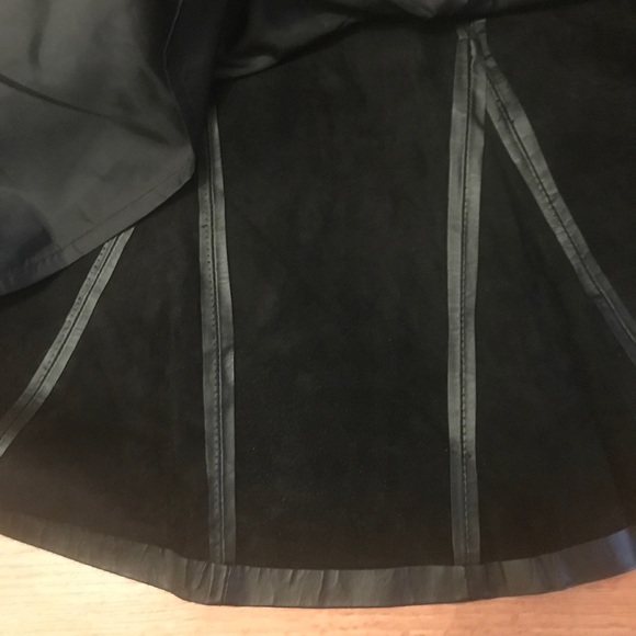 NWOT A-line Leather Skirt - Picture 6 of 7